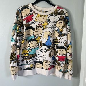 Peanuts small printed fun sweatshirt